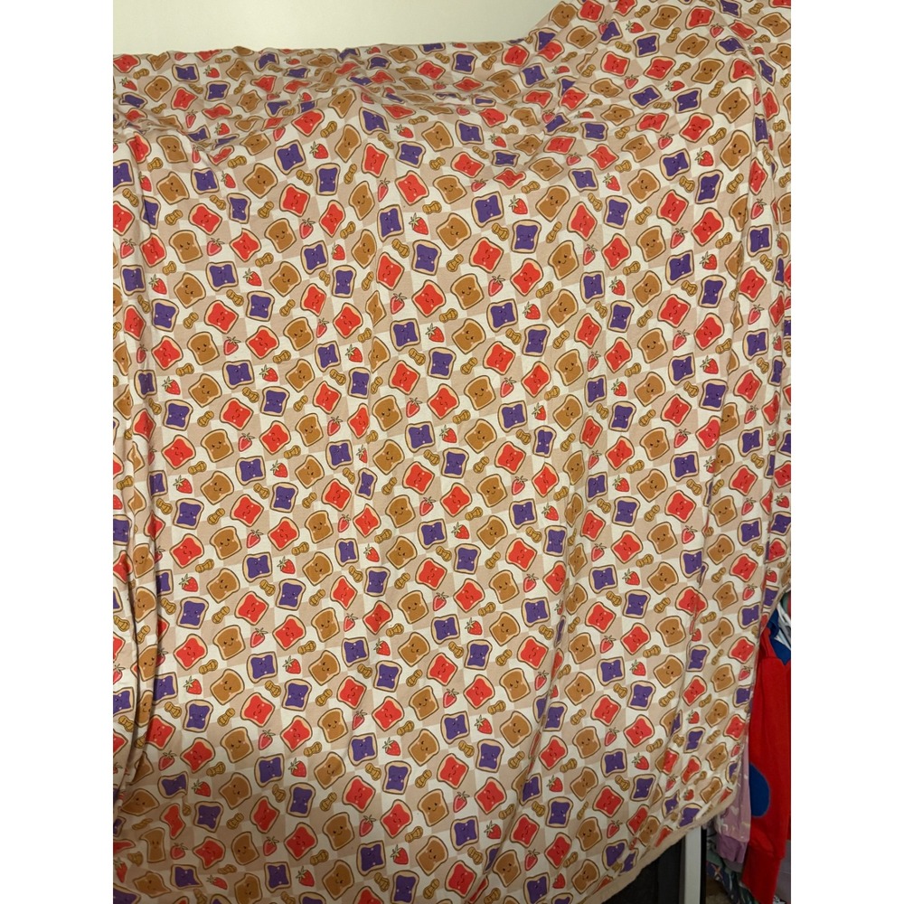 Dream Big Little Bamboo PB&J Toast Blanket 50x50